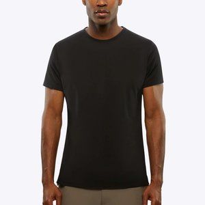 Cuts Clothing AO Split-Hem Tee (Black, Large)